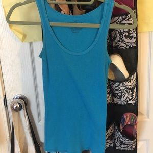 Blue tank top
